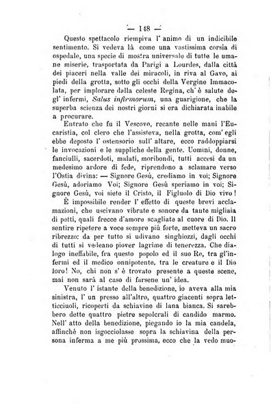 Il tabernacolo dell'amore periodico mensile in onore del ss. Sacramento