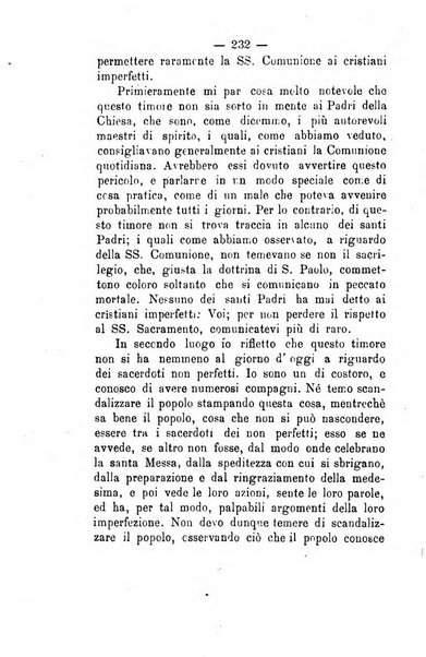 Il tabernacolo dell'amore periodico mensile in onore del ss. Sacramento