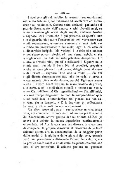 Il tabernacolo dell'amore periodico mensile in onore del ss. Sacramento