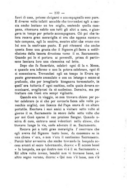 Il tabernacolo dell'amore periodico mensile in onore del ss. Sacramento