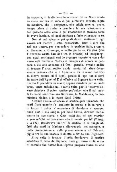 Il tabernacolo dell'amore periodico mensile in onore del ss. Sacramento