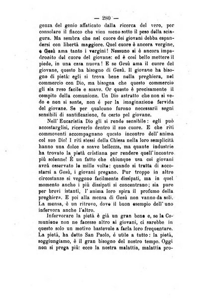 Il tabernacolo dell'amore periodico mensile in onore del ss. Sacramento