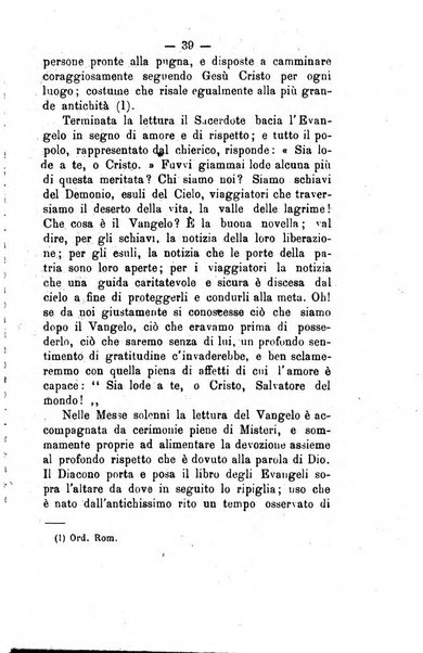 Il tabernacolo dell'amore periodico mensile in onore del ss. Sacramento