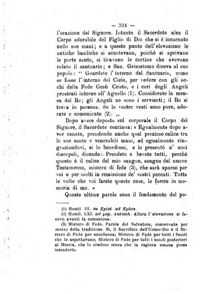 Il tabernacolo dell'amore periodico mensile in onore del ss. Sacramento