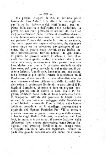 Il tabernacolo dell'amore periodico mensile in onore del ss. Sacramento