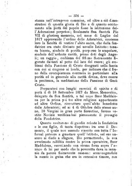 Il tabernacolo dell'amore periodico mensile in onore del ss. Sacramento