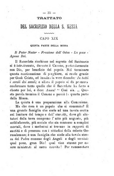 Il tabernacolo dell'amore periodico mensile in onore del ss. Sacramento