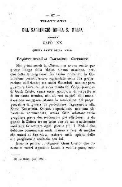 Il tabernacolo dell'amore periodico mensile in onore del ss. Sacramento