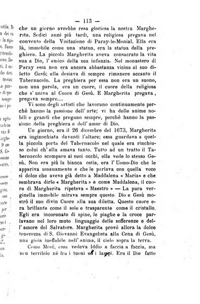 Il tabernacolo dell'amore periodico mensile in onore del ss. Sacramento