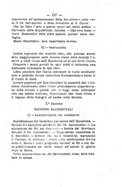 Il tabernacolo dell'amore periodico mensile in onore del ss. Sacramento