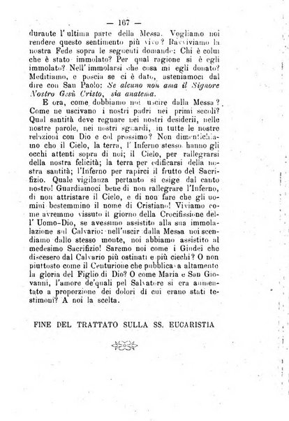 Il tabernacolo dell'amore periodico mensile in onore del ss. Sacramento