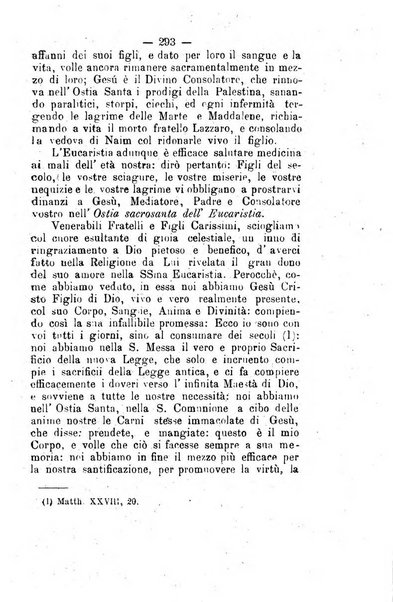 Il tabernacolo dell'amore periodico mensile in onore del ss. Sacramento