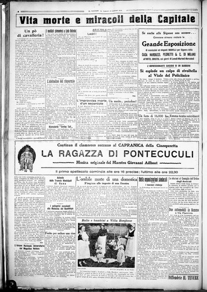 Il Tevere : quotidiano di Mezzogiorno