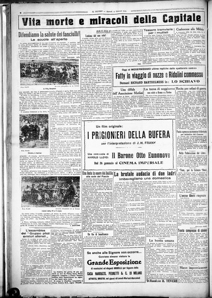 Il Tevere : quotidiano di Mezzogiorno