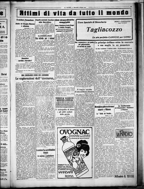 Il Tevere : quotidiano di Mezzogiorno