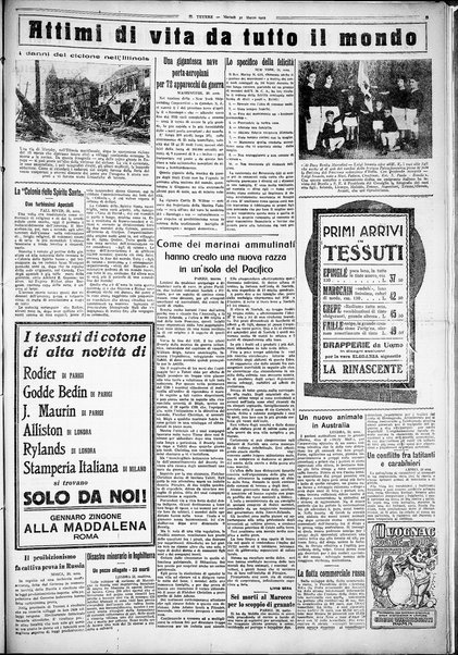 Il Tevere : quotidiano di Mezzogiorno