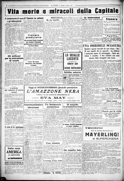 Il Tevere : quotidiano di Mezzogiorno