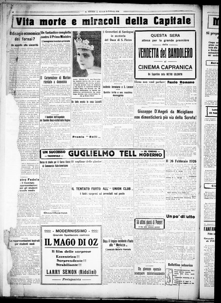 Il Tevere : quotidiano di Mezzogiorno