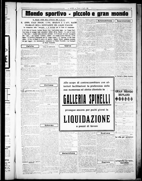 Il Tevere : quotidiano di Mezzogiorno