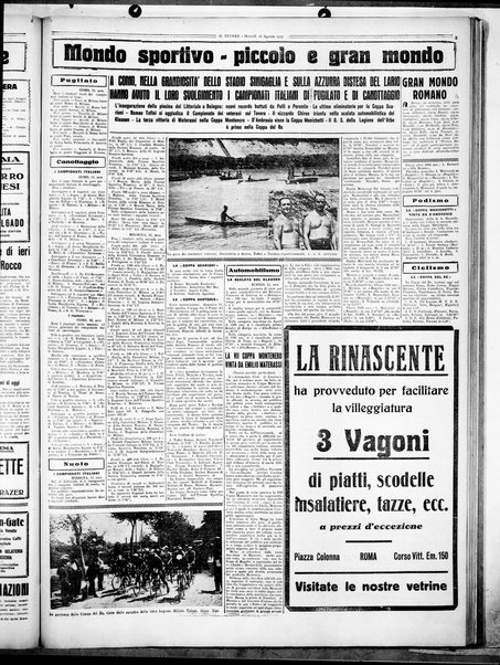 Il Tevere : quotidiano di Mezzogiorno