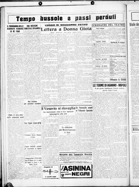 Il Tevere : quotidiano di Mezzogiorno