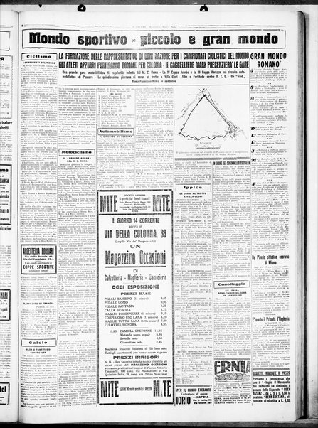 Il Tevere : quotidiano di Mezzogiorno