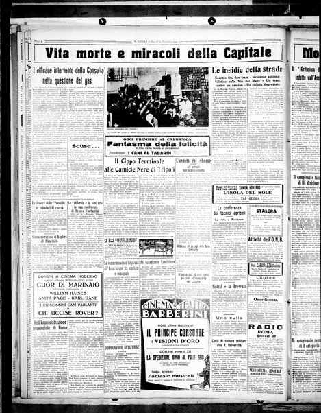 Il Tevere : quotidiano di Mezzogiorno