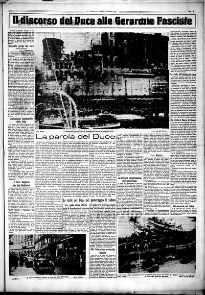 Il Tevere : quotidiano di Mezzogiorno