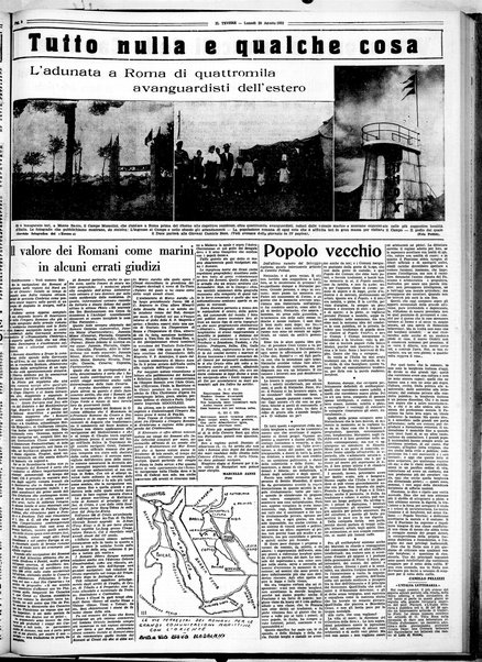 Il Tevere : quotidiano di Mezzogiorno