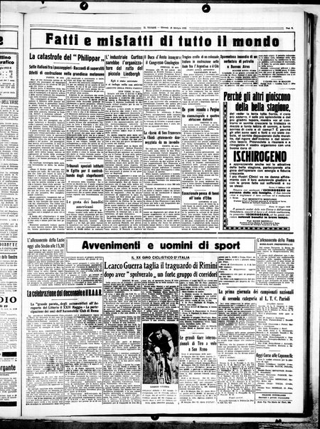 Il Tevere : quotidiano di Mezzogiorno