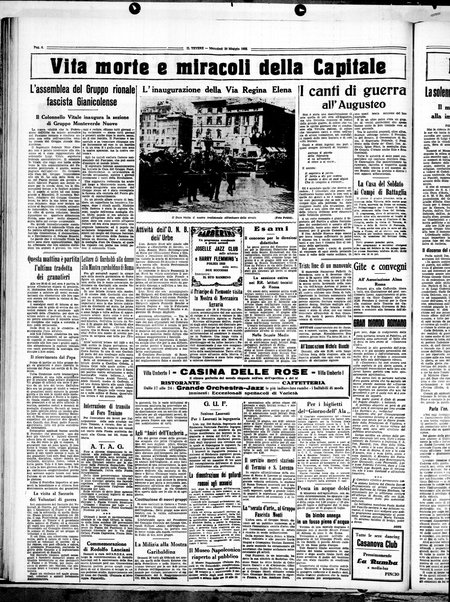 Il Tevere : quotidiano di Mezzogiorno