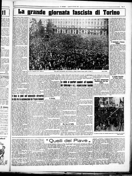 Il Tevere : quotidiano di Mezzogiorno