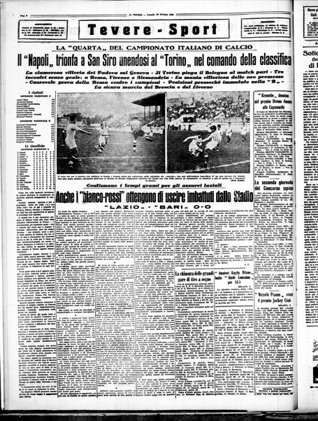 Il Tevere : quotidiano di Mezzogiorno