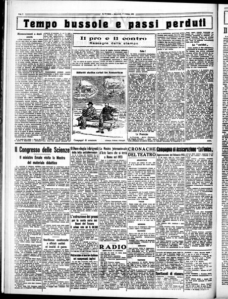 Il Tevere : quotidiano di Mezzogiorno