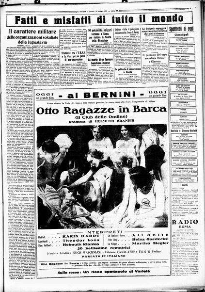 Il Tevere : quotidiano di Mezzogiorno