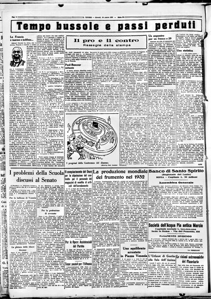 Il Tevere : quotidiano di Mezzogiorno