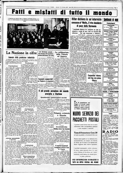 Il Tevere : quotidiano di Mezzogiorno