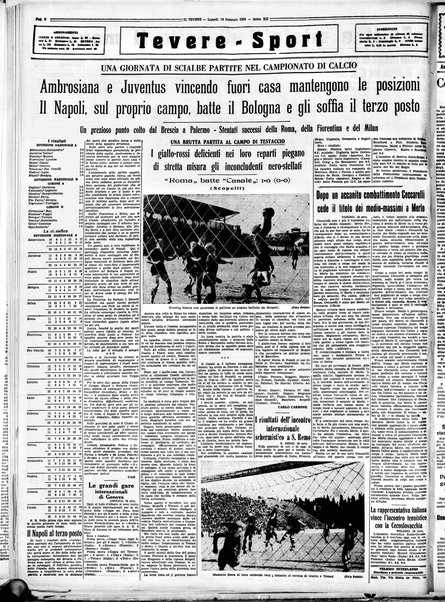 Il Tevere : quotidiano di Mezzogiorno