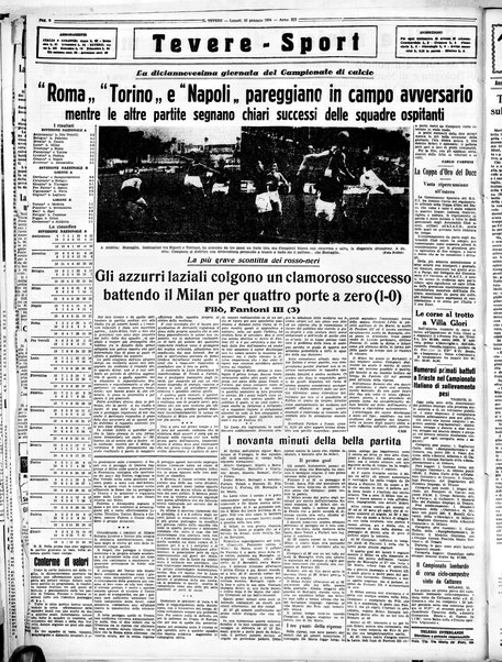 Il Tevere : quotidiano di Mezzogiorno