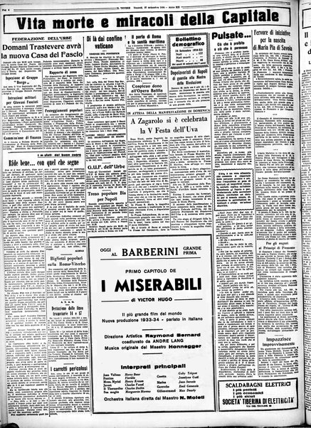 Il Tevere : quotidiano di Mezzogiorno