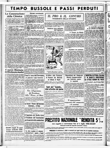 Il Tevere : quotidiano di Mezzogiorno