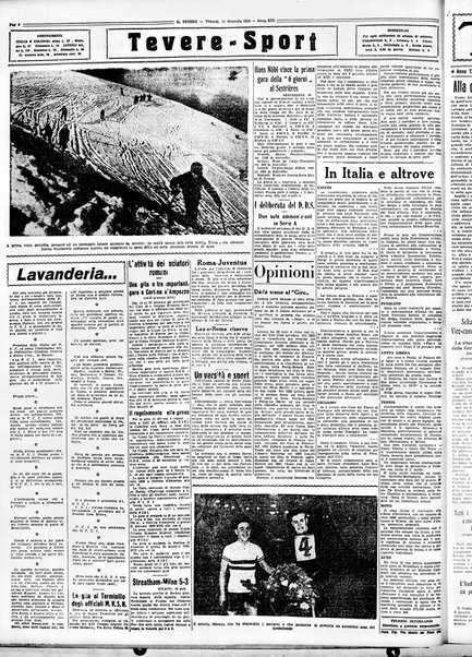 Il Tevere : quotidiano di Mezzogiorno