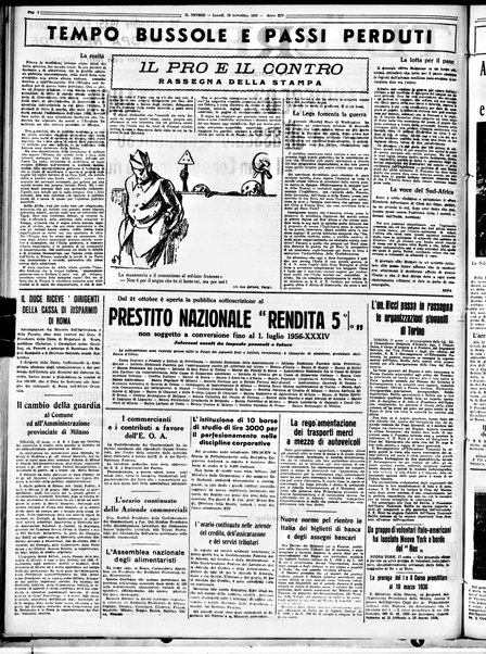 Il Tevere : quotidiano di Mezzogiorno