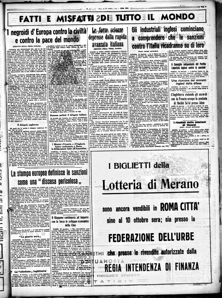 Il Tevere : quotidiano di Mezzogiorno