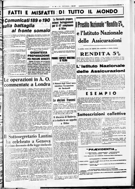 Il Tevere : quotidiano di Mezzogiorno