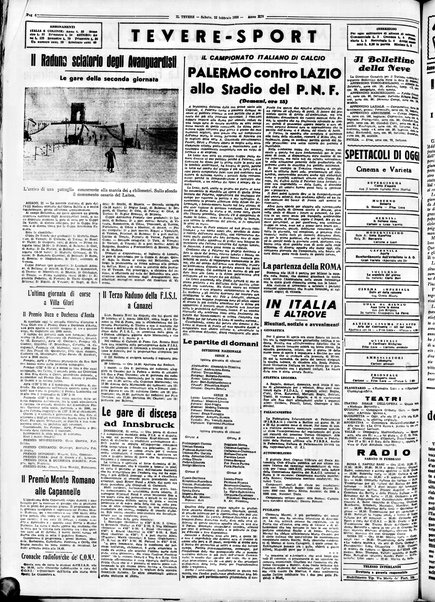 Il Tevere : quotidiano di Mezzogiorno