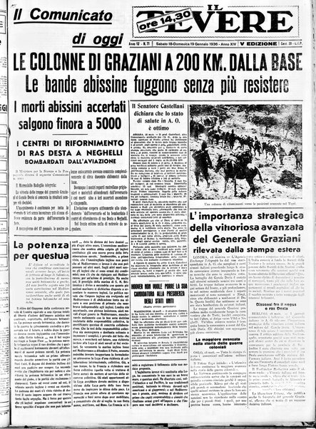 Il Tevere : quotidiano di Mezzogiorno