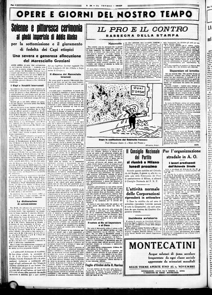 Il Tevere : quotidiano di Mezzogiorno