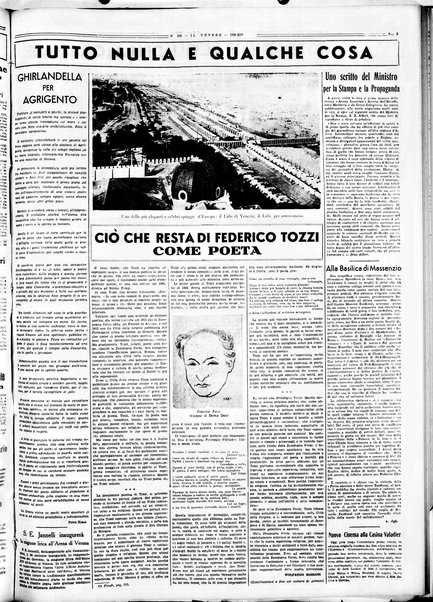 Il Tevere : quotidiano di Mezzogiorno