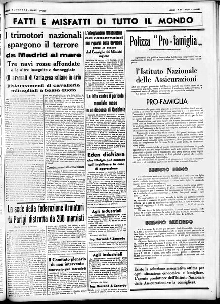 Il Tevere : quotidiano di Mezzogiorno